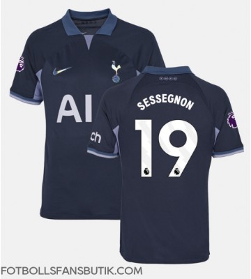 Tottenham Hotspur Ryan Sessegnon #19 Replika Bortatröja 2023-24 Kortärmad